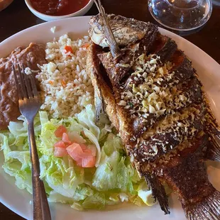 Mojarra Al Mojo De Ajo