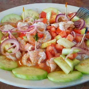 Aguachiles are so bomb, nice &amp; spicy.