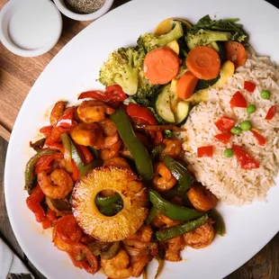Shrimp Fajitas