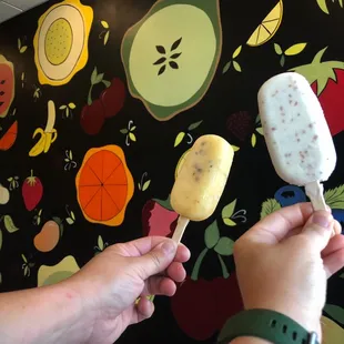 Guava Popsicle and Coconut