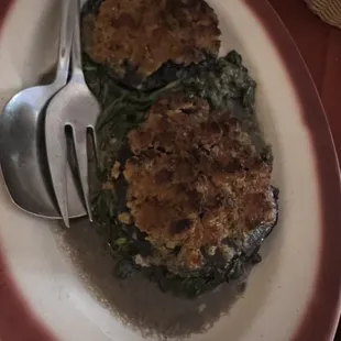 Stuffed mushrooms oreganata