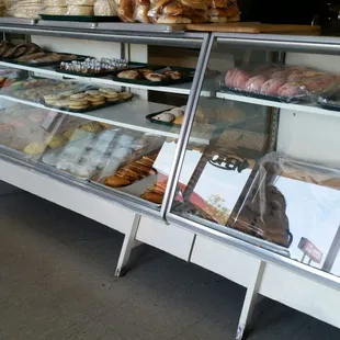 a display of pastries