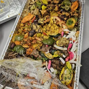 Combination platter