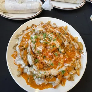 Chicken Shawarma fries