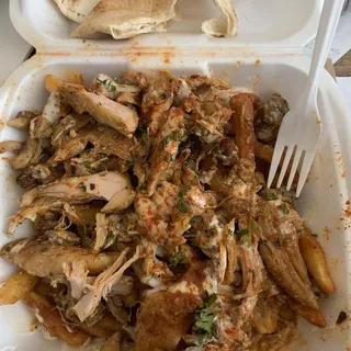Chicken Loaded Shawarma Fries