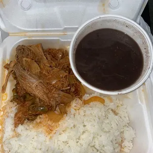 Ropa vieja meal