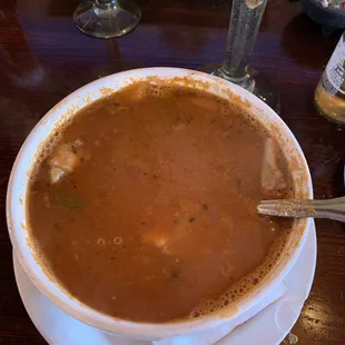 Seafood soup