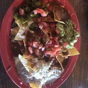 Nachos Las Palmas  No meat