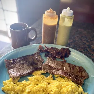 Steak, eggs &amp; bacon (à la carte)