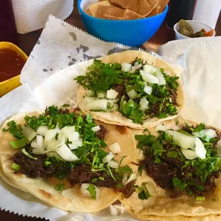 Barbacoa tacos on point!