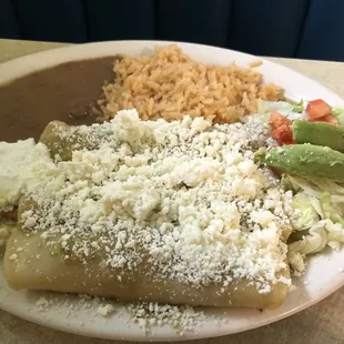 Enchiladas Verde