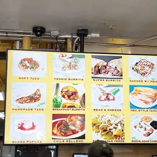 ramen and noodles, menu