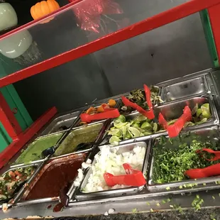 Salsa bar