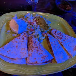 Ground Beef Quesadilla for $7 (hh).