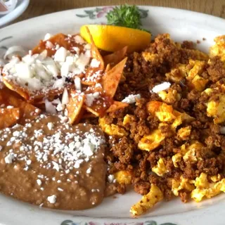 Chorizo con Huevos