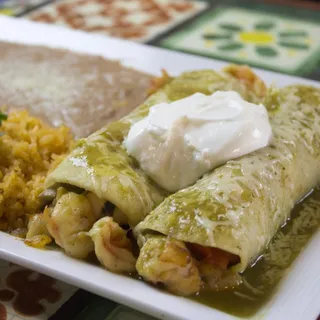 Enchiladas de Camaron