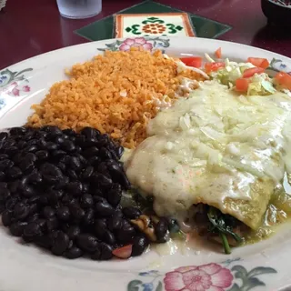 Spinach Enchiladas