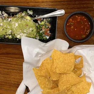 Guacamole Dip, Chips