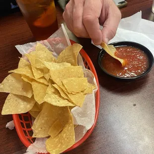 Chips and salsa