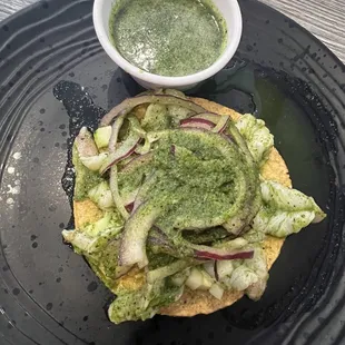 Aguachile tostada