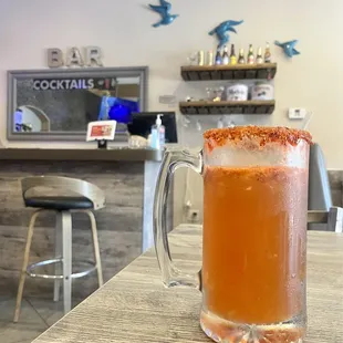 Coldest beer in town and best michelada