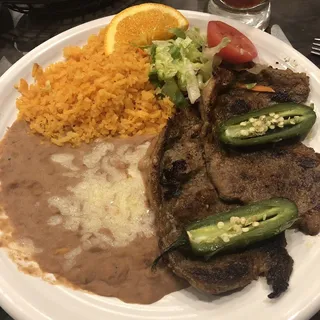 Carne Asada Plate