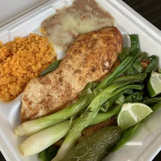Charbroiled Chicken Plate
