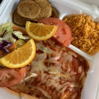 Enchiladas Plate