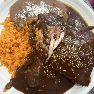 Chicken Mole Plate