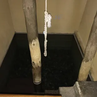 Private Hot Spring accessible 24 hrs a day.