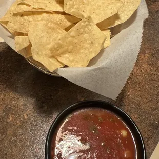 Salsa is really flavorful