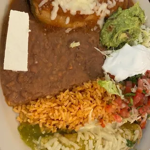 Enchilada y Chile Relleno Combo