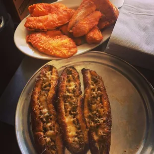 a plate of fish and chips