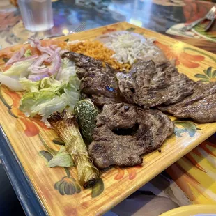Carne Asada Plate