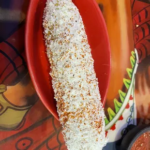 Really good elote. Got the birria tacos and they were delicious as well.