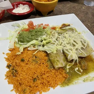 Enchiladas Verdes