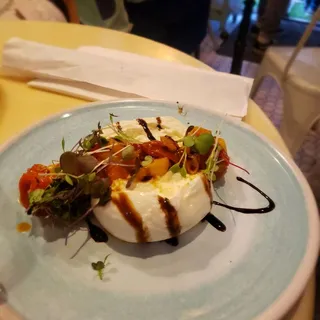 Burrata & Roasted Tomatoes