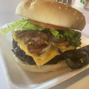 La mejor hamburguesa en mucho tiempo