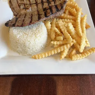 Carne Asada with fries