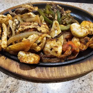 Texas fajitas