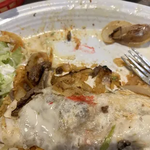 Fajita burrito....