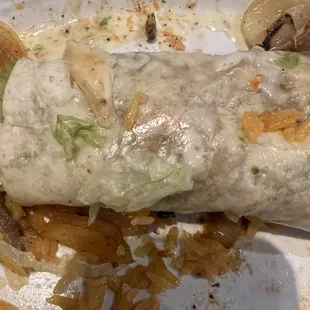 Burrito fajita