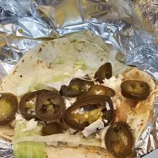 Chicken taco