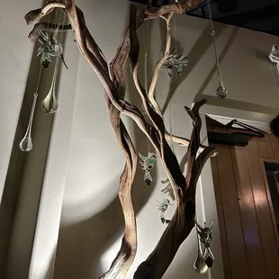 Decorations at the door