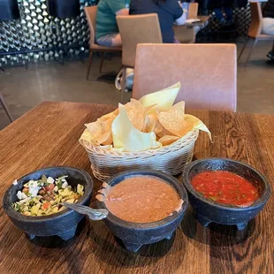 Ask for the works wit your chips! They have killer salsa and their cabbage dip is soooo good!!!! Excellent with chips too