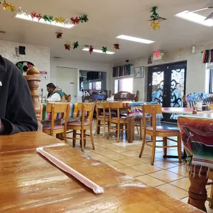 Restaurant. Not too busy at 3 pm