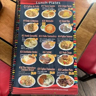 ramen and noodles, menu