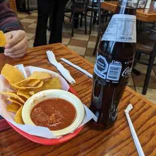 Chips &amp; Salsa - Mexican Coke