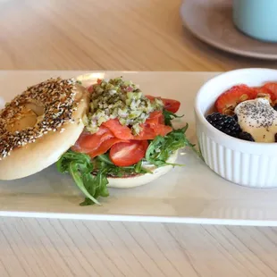 food, bagel, bagels