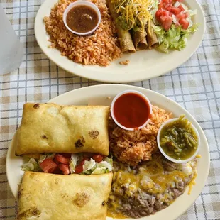 Chimichanga Plate
